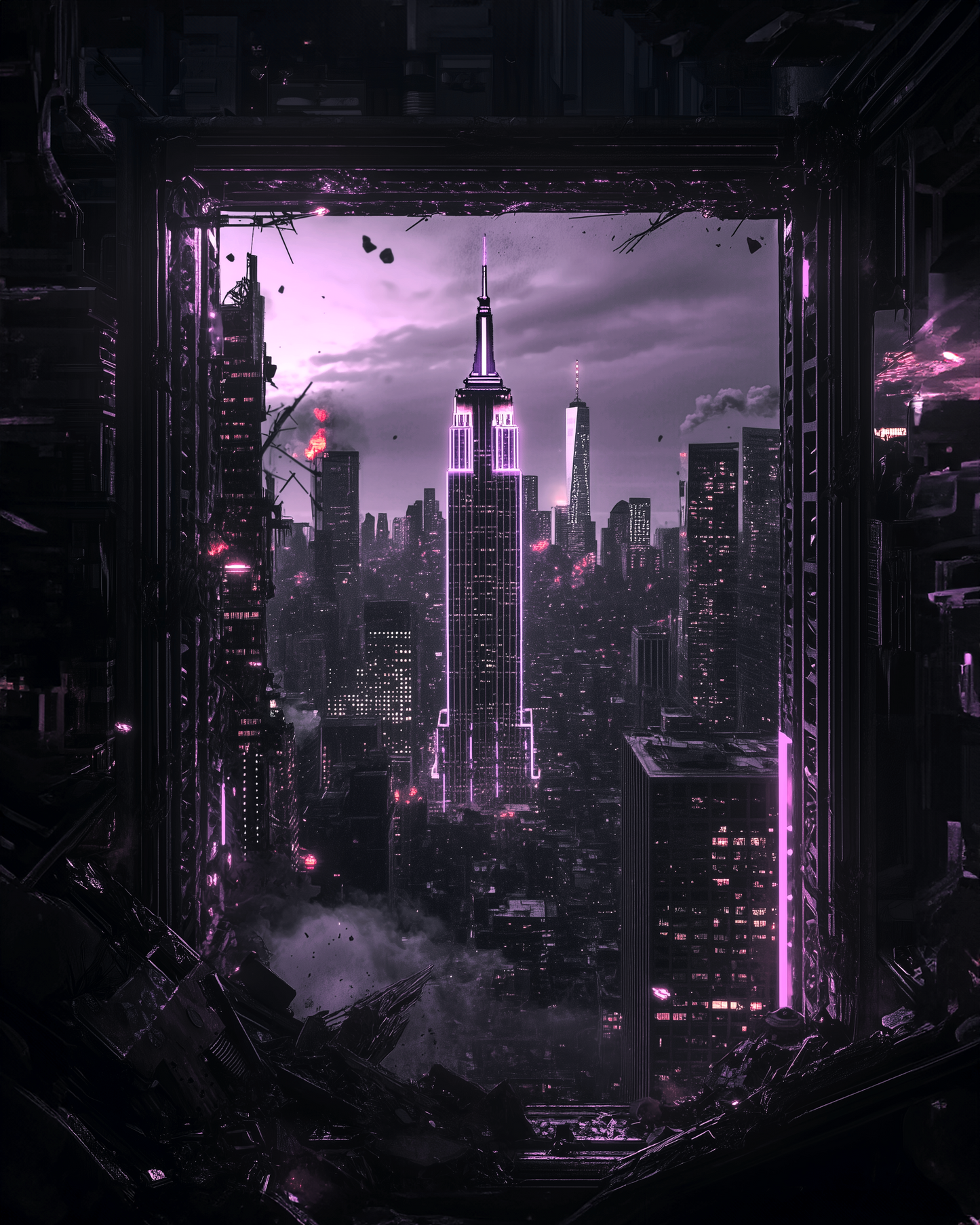 Dystopian NYC . MA - 3